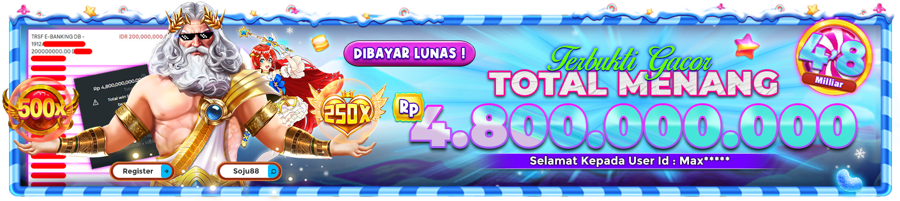 Untung99 - Jackpot 4.8M WD dibayar Tuntas !